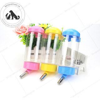 Bình gắn chuồng cấp nước tự động cho thú cưng