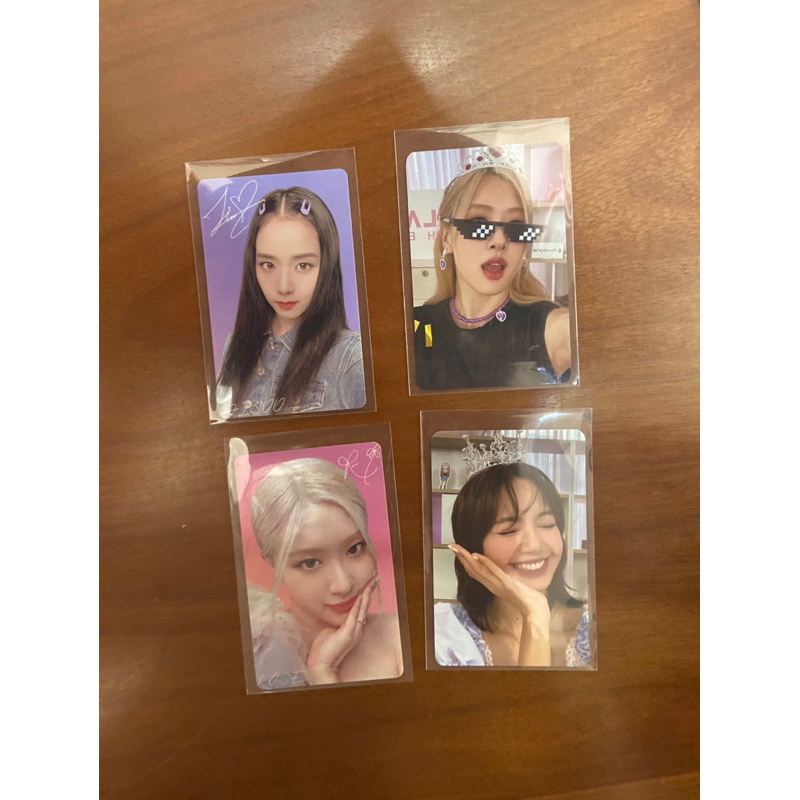 [OFFICIAL - SẴN] THẺ BO GÓC CHÍNH HÃNG CARD BLACKPINK - THE GIRLS