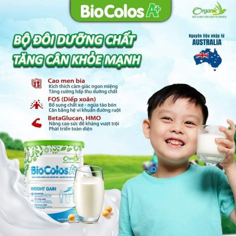 Combo 5+1 lon Sữa mát BIOCOLOS A+ đủ số lon 900g