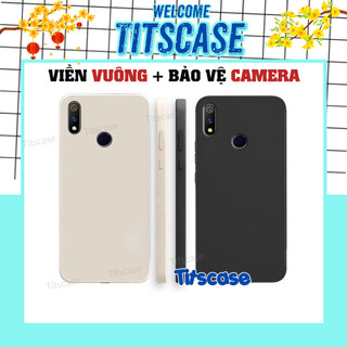 Ốp lưng realme 3 / 3 pro tpu mềm dẻo,cạnh vuông bảo vệ camera