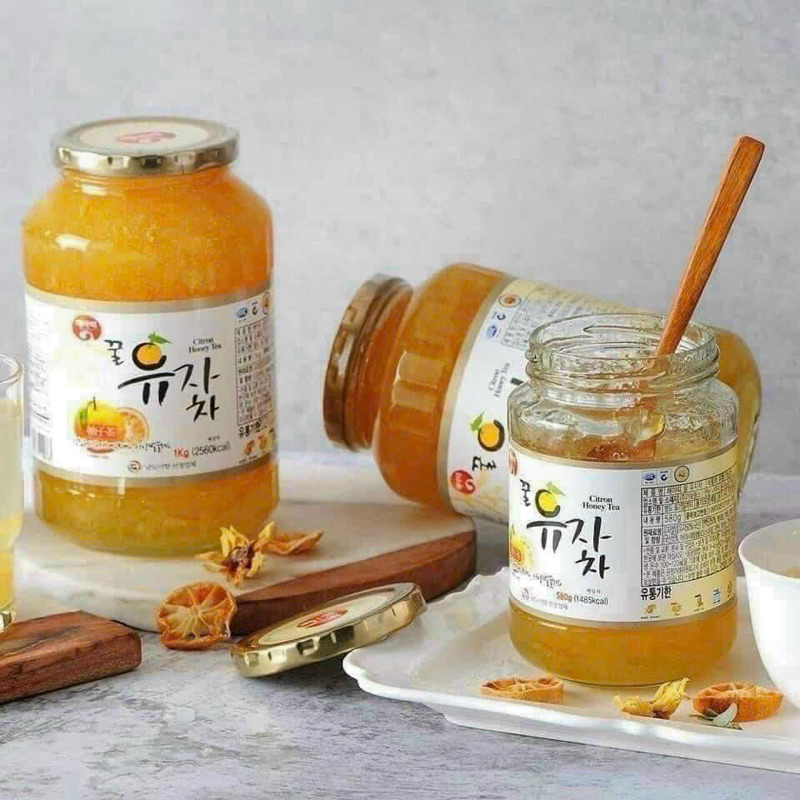 MẬT ONG CHANH ĐÀO HÀN HŨ 1KG