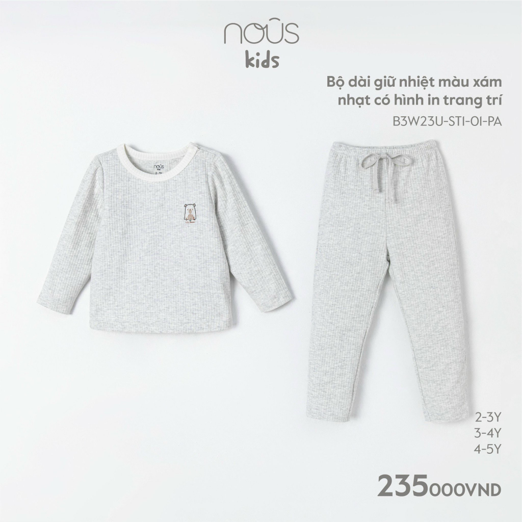 Bộ áo quần dài các màu cho bé