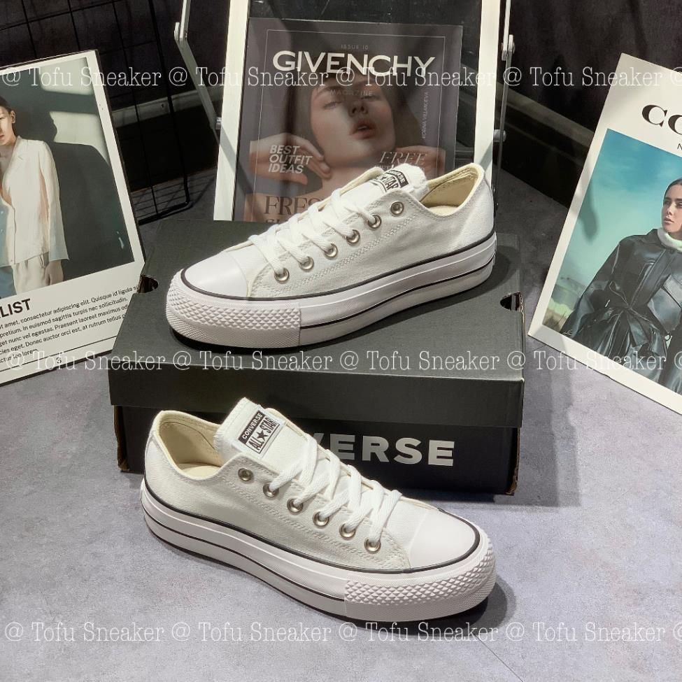 Giày thể thao Converse Chuck Taylor All Star Canvas Lift Platform - White,