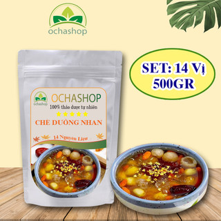 Chè dưỡng nhan tuyết yến set 14 vị 500gr