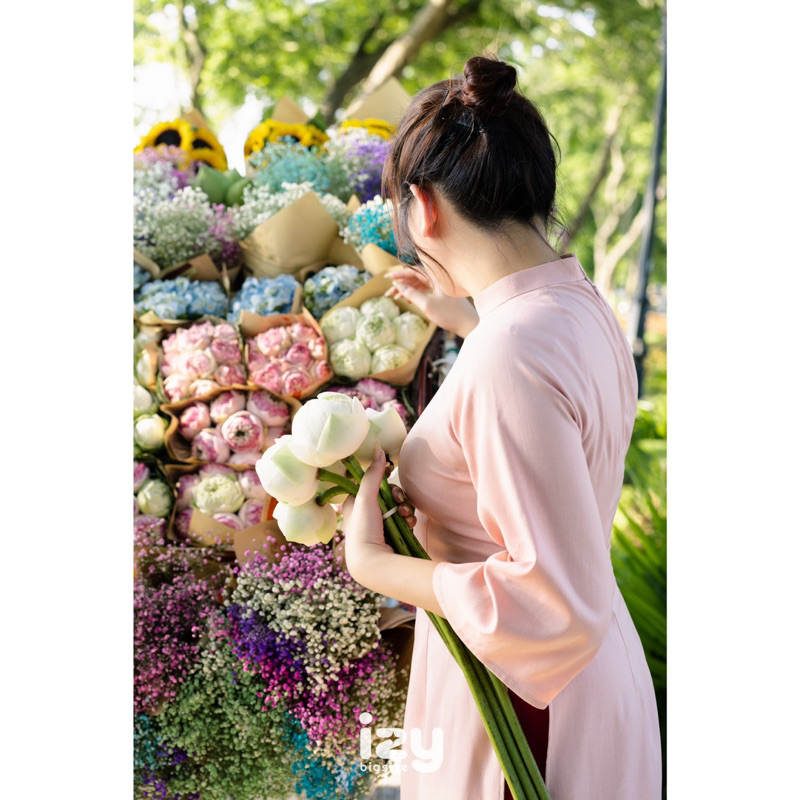 ÁO DÀI BIGSIZE TRƠN 2 TÀ SEN - IZYBYNHI