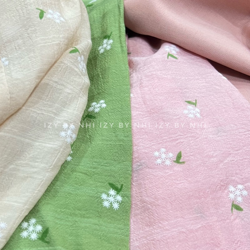 ÁO DÀI BIGSIZE TƠ HOA NHÍ THU - IZYBYNHI