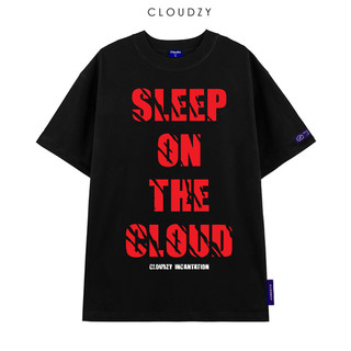 Áo phông local brand nam nữ unisex tay lỡ thun form rộng teen cổ tròn oversize  CLOUDZY INCANTAT