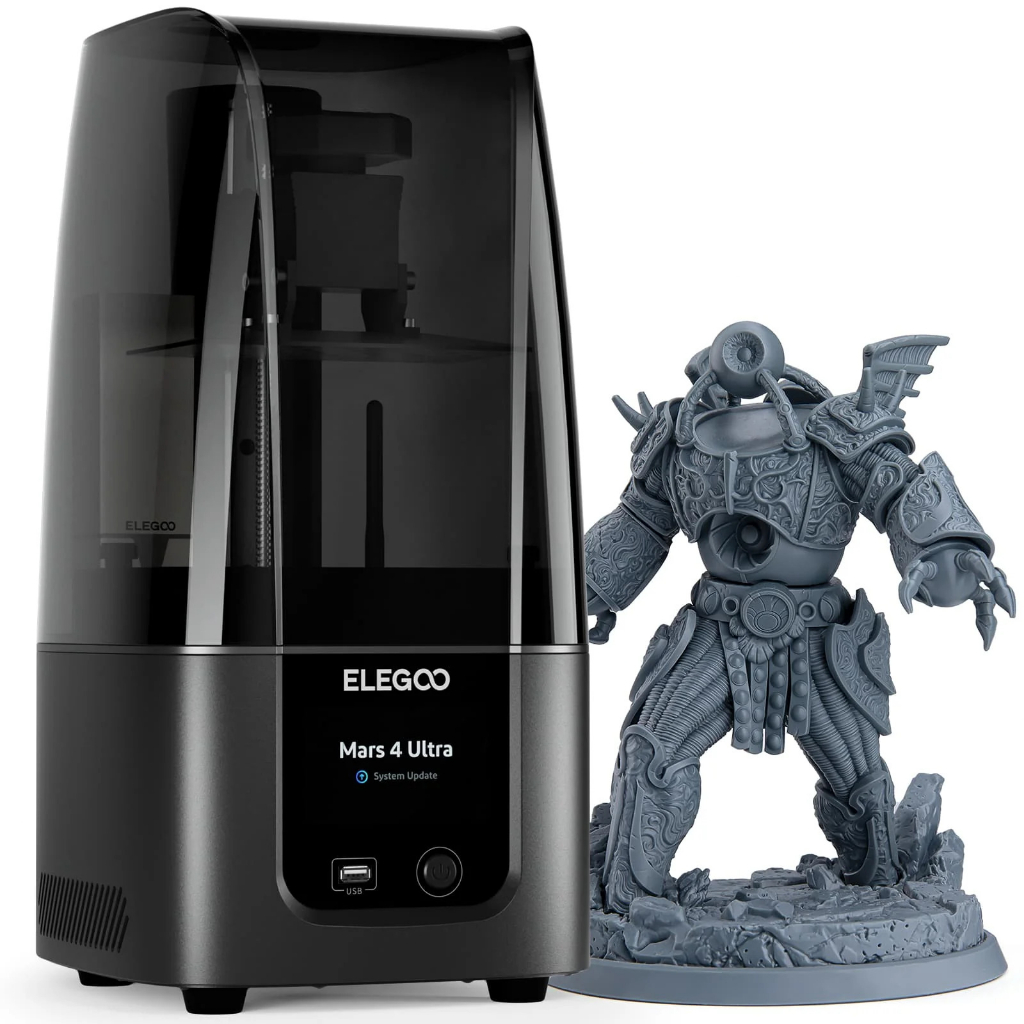 Máy in 3D ELEGOO Mars 4 Ultra 9k màn hình 7 inch kích thước in 156*77*165mm