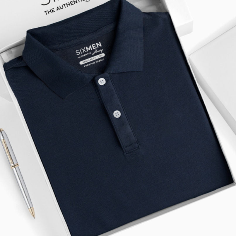 Áo Polo nam trơn Basic cổ bẻ  SIXMEN BASIC vải cá sấu cotton CVC trẻ trung, thanh lịch, sang trọng