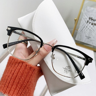 Gọng kính cận nam nữ cao cấp chống ánh sáng xanh, Kính mát nam nữ không độ thời trang cao cấp phong cách hàn quốc K021