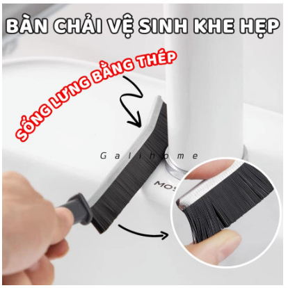 Bàn chải vệ sinh khe hẹp góc rãnh đa năng