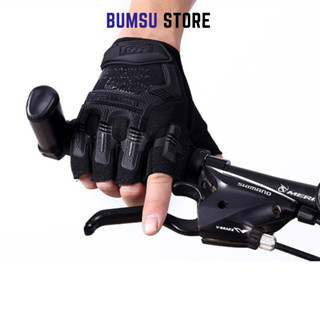 Găng tay nam, bao tay nam cụt ngón lái xe du lịch phượt Mechanix Mpact 2
