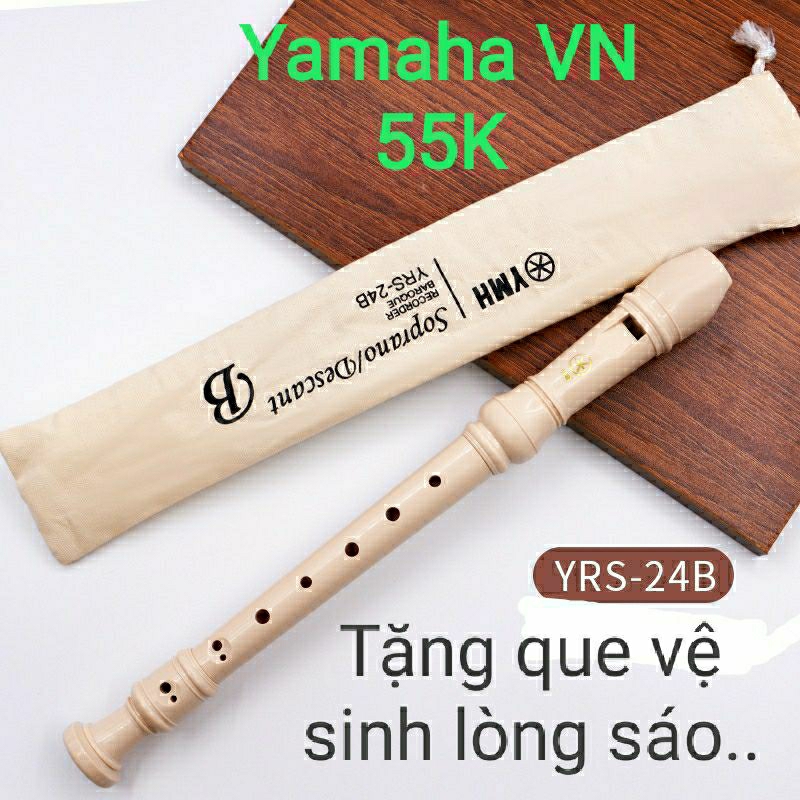 Sáo Yamaha VN 8 lỗ..tone C bấm Baroque
