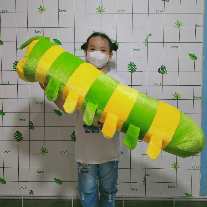 GỐI ÔM HÌNH CON SÂU SIZE LỚN 1 MET