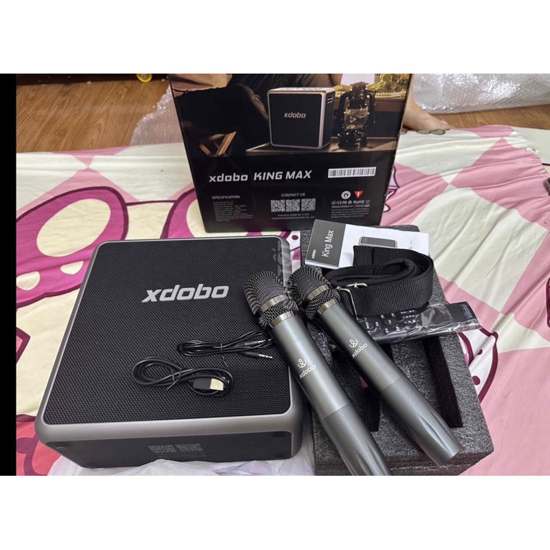 Loa nghe nhạc và Karaoke di động Xdobo King Max siêu trầm 140W Bluetooth 5.2