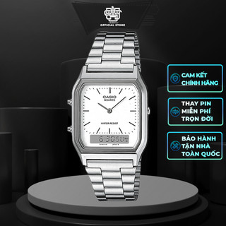Đồng hồ nữ casio aq-230a-7d hàng chính hãng