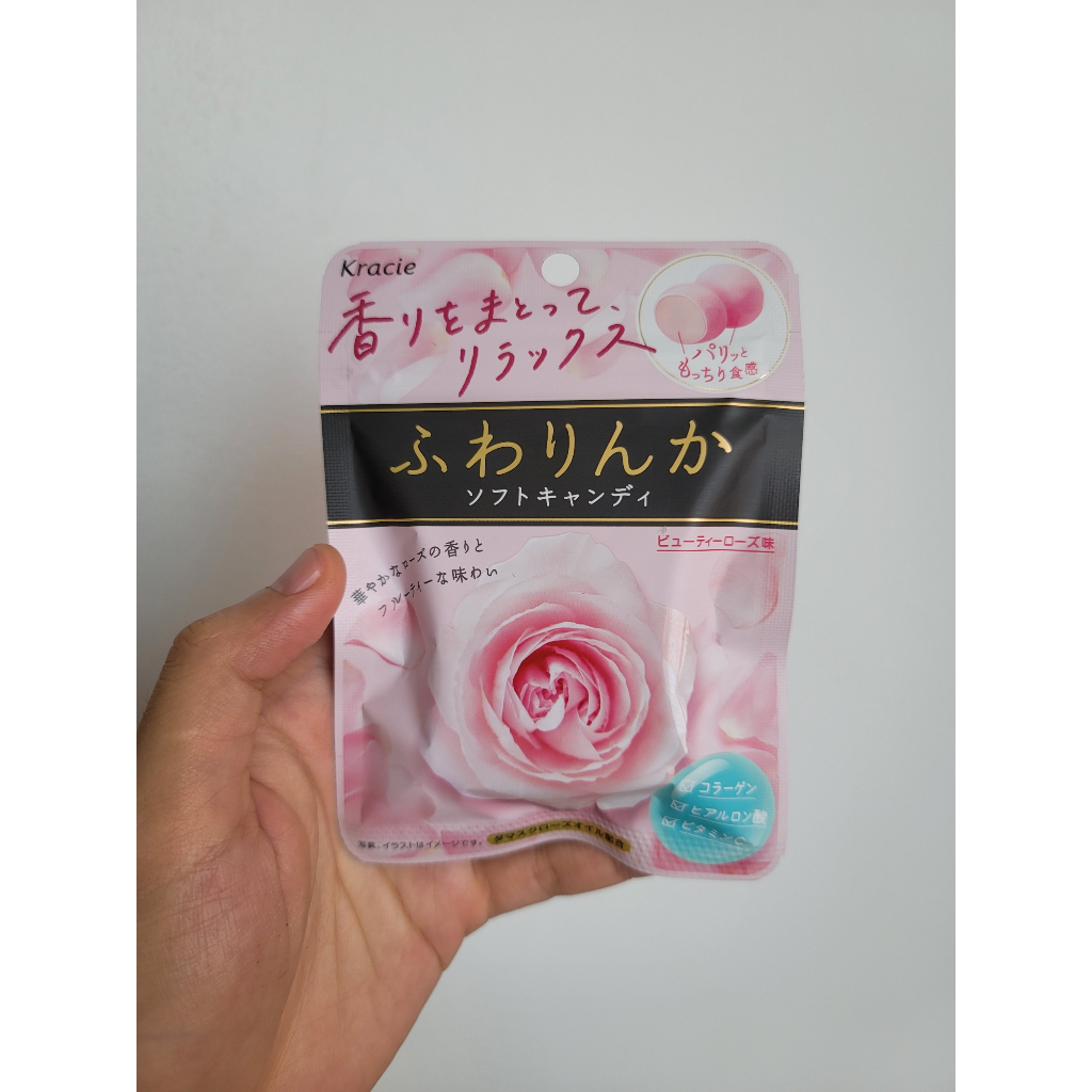 Kẹo Hoa Hồng Thơm Cơ Thể Kracie 27g - Hàng Nội Địa Nhật 100%