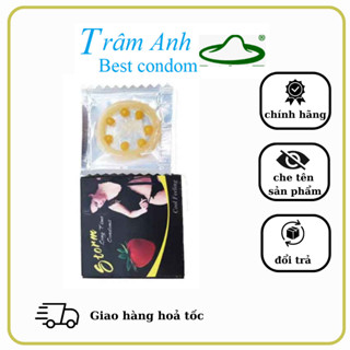 Bao cao su Storm 7 bi tăng kích thích,siêu mỏng, kéo dài thời gian - Hương dâu