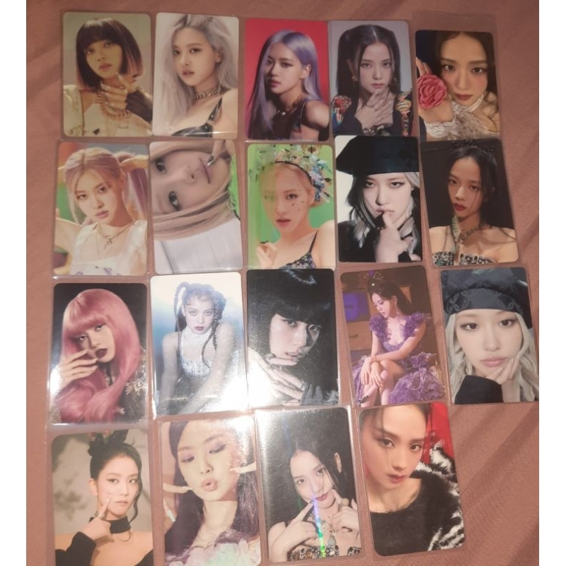 card, hình ảnh blackpink chính hãng