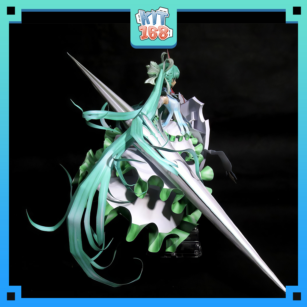 Mô hình giấy Anime Game Hatsune Miku Knight