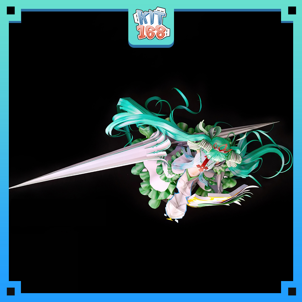 Mô hình giấy Anime Game Hatsune Miku Knight