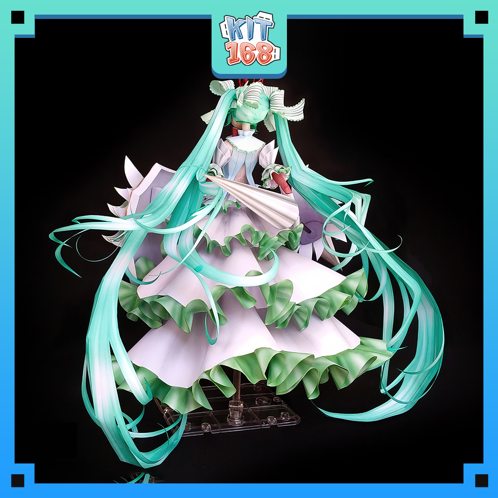 Mô hình giấy Anime Game Hatsune Miku Knight
