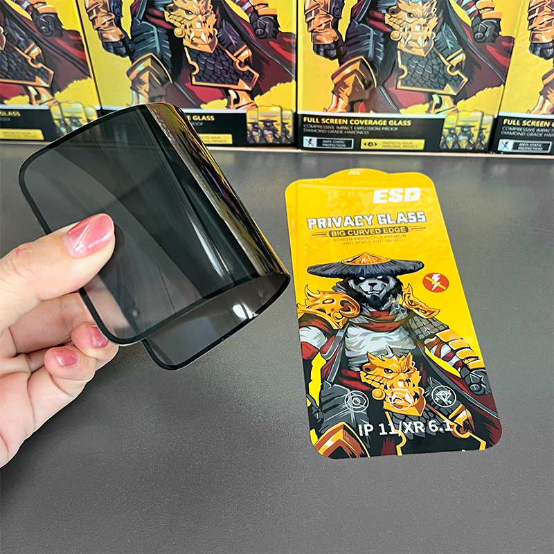 Kính cường lực ESD full màn chống nhìn trộm iphone 6 7 8plus X XsMax 11 ProMax 12 12 ProMax 13 13 ProMax 14 Plus Promax