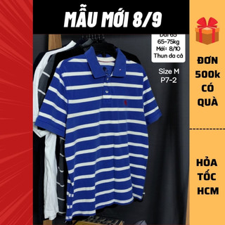 Áo thun cổ trụ 2hand, áo polo 2hand