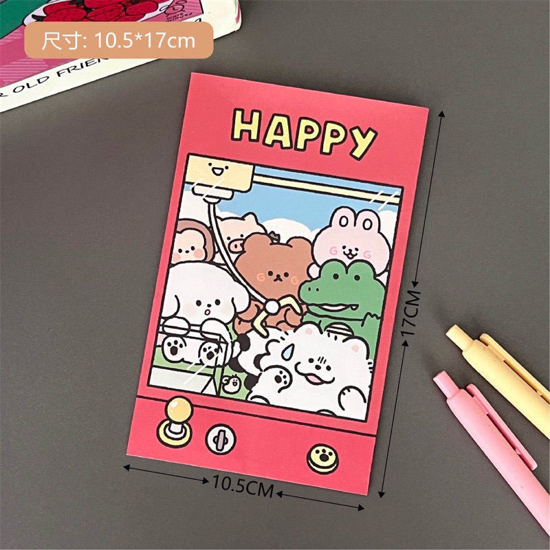 Túi giấy đựng quà nhỏ, quà tặng sinh nhật, túi mini họa tiết hoạt hình dễ thương