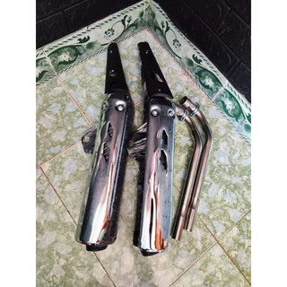 Pô ex 210 gắn cho sirius wave... tặng kèm cổ pô inox có móc và êm