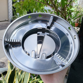 Bếp INOX cherry chắn gió, bếp dã ngoại