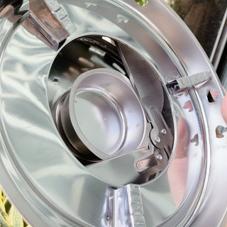 Bếp INOX cherry chắn gió, bếp dã ngoại