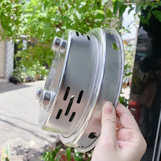 Bếp INOX cherry chắn gió, bếp dã ngoại