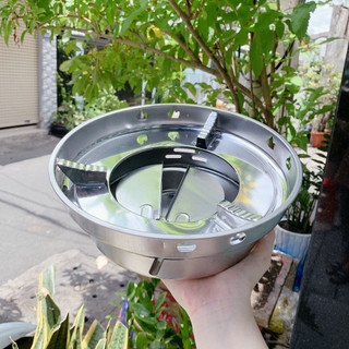 Bếp INOX cherry chắn gió, bếp dã ngoại