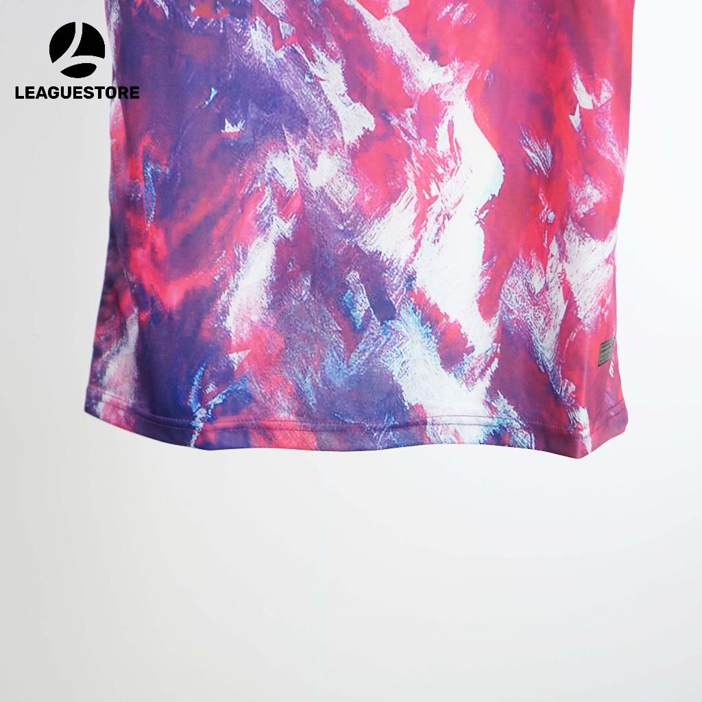 Bộ Tottenham leaguestore - bộ quần áo bóng đá thể thao nam sân khách  màu loang đỏ form âu mùa 23/24