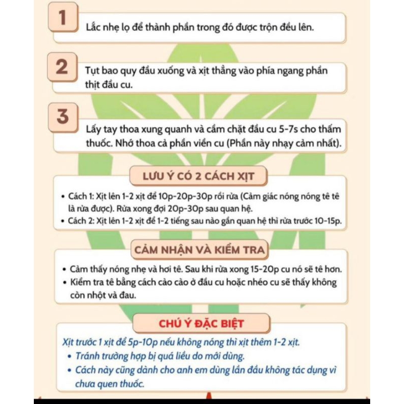 SIN SU THƯỢNG HẠNG - CHE TÊN KÍN ĐÁO 6ML