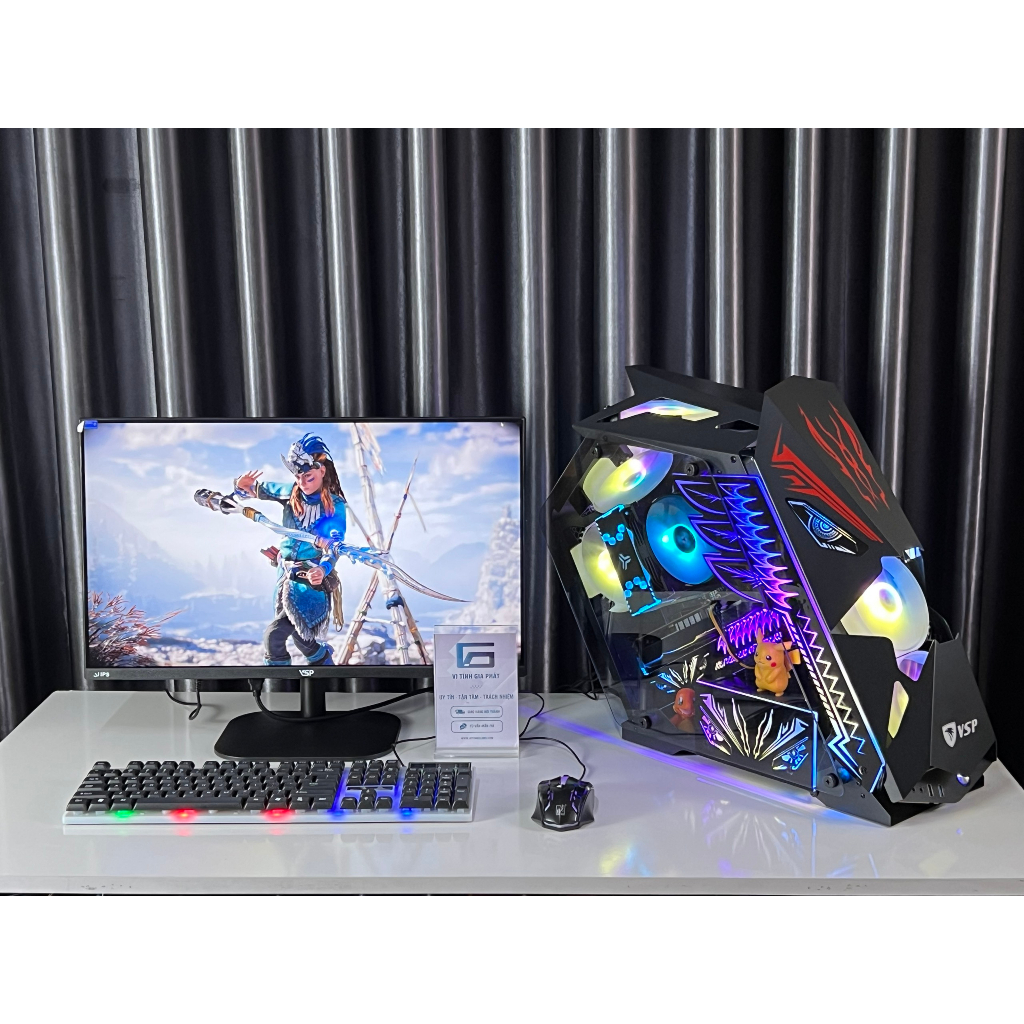 Full bộ PC Gaming ES3 ProSumer Máy Core i5 kèm màn hình 24inch Full HD chiến full Game Online