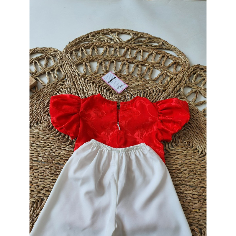 Bộ Bà Ba Lụa NHÍM XÙ KIDS Cho Bé Gái 4 Đến 28kg