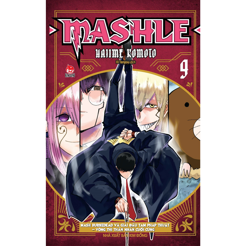 Sách - MASHLE - Tập 6,7,8,9,10