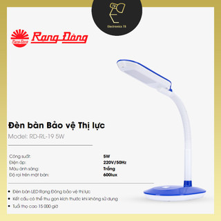 Đèn bàn Led 5W tiết kiệm điện Rạng Đông