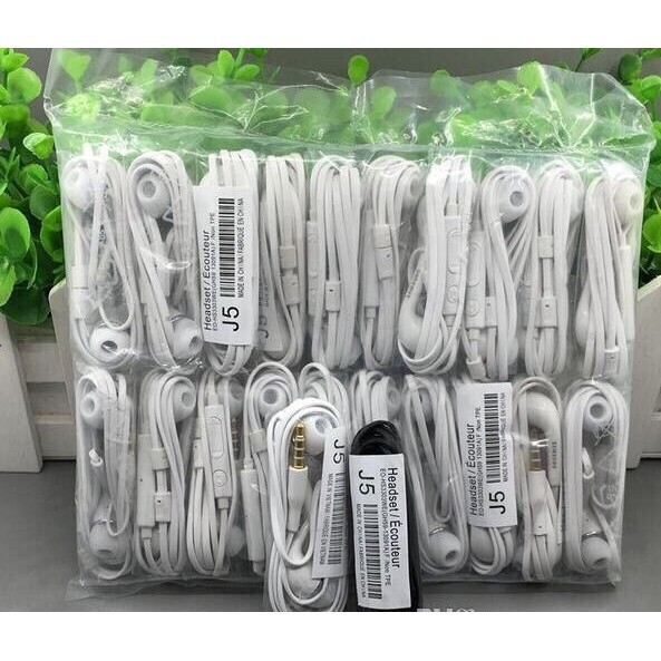 Tai Nghe Oppo J5 Giắc 3.5mm Chân Đồng Có Mic và Nút Âm Lượng