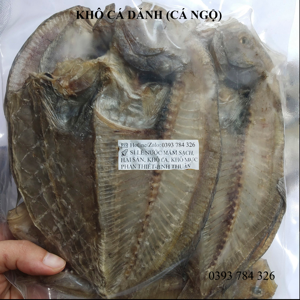 1KG Khô Cá Dảnh (Cá Ngộ) Loại Ngon Đặc Sản Nổi Tiếng Phan Thiết-Bình Thuận Bao Ngon Rẻ