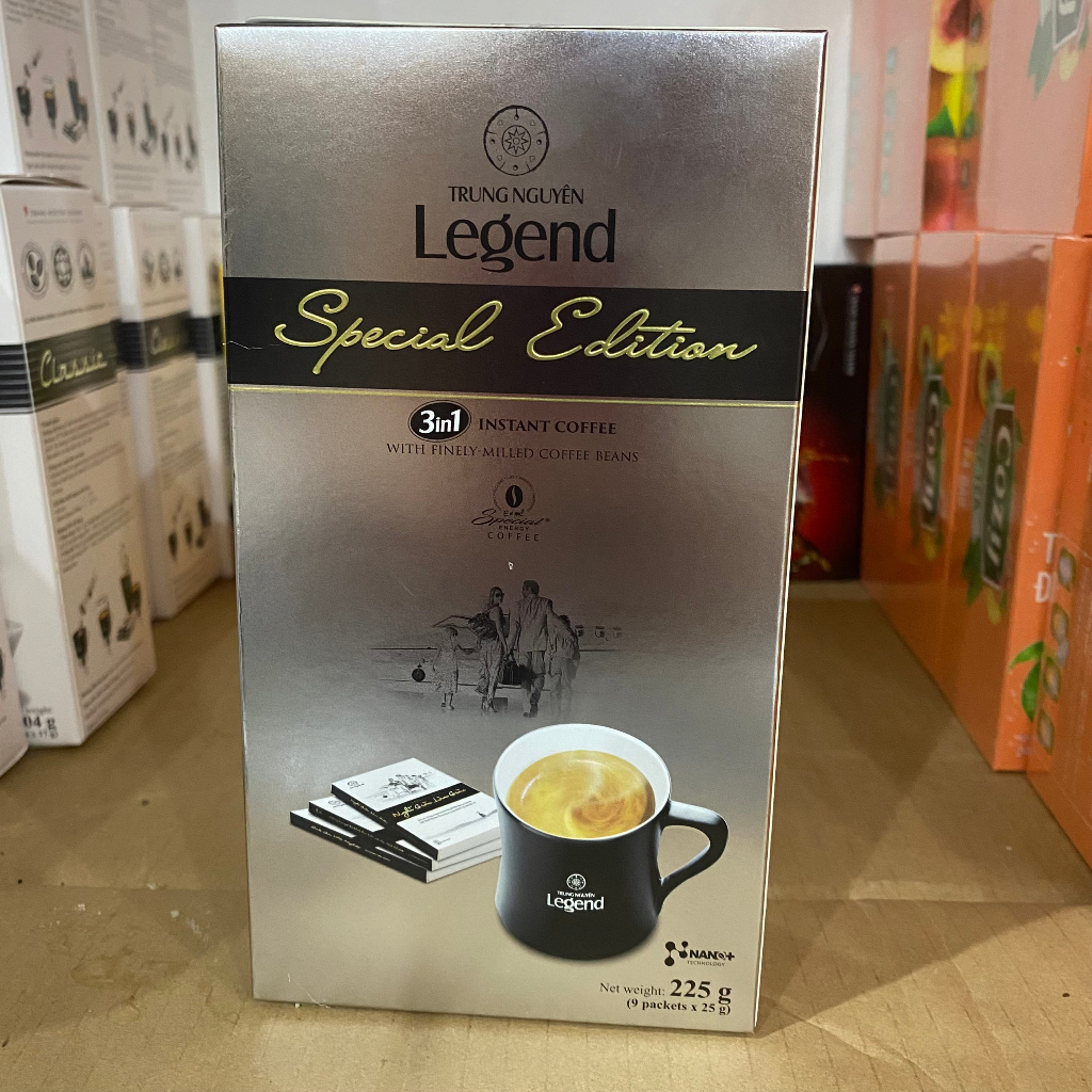 Cà Phê Sữa Hòa Tan Legend Special Edition Trung Nguyên - Hộp 9 Gói