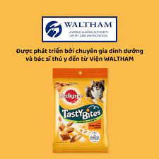Bánh thưởng cho chó PEDIGREE TASTY BITES 60GR HSD 3.2024
