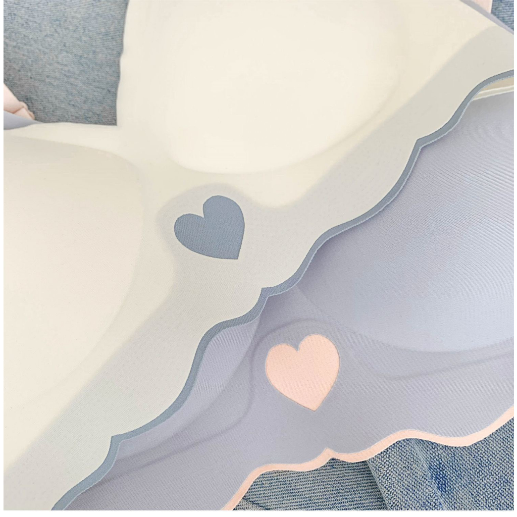 ÁO LÓT NỮ SU ĐÚC KHÔNG GỌNG VIỀN TIM - 234