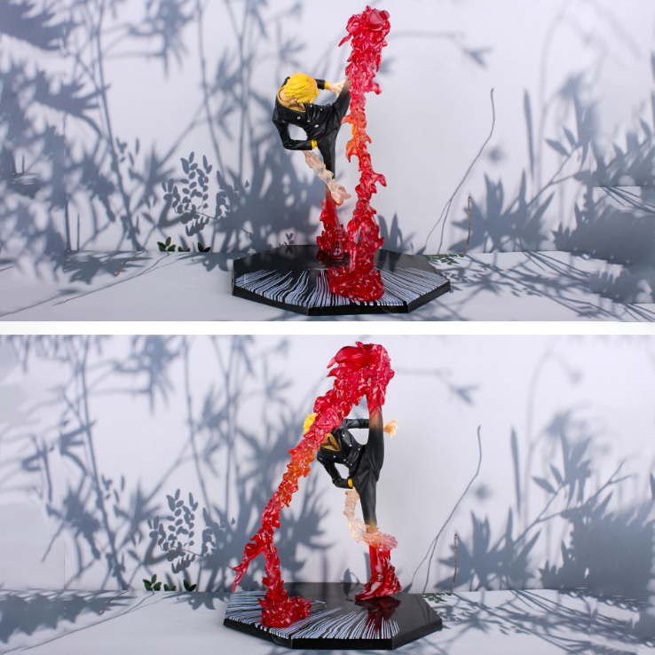 Mô Hình Sanji Hắc Cước 17cm Mô hình One Piece Cao Cấp, Figure Mô Hình Anmie One Piece Luffy Vua Hải Tặc