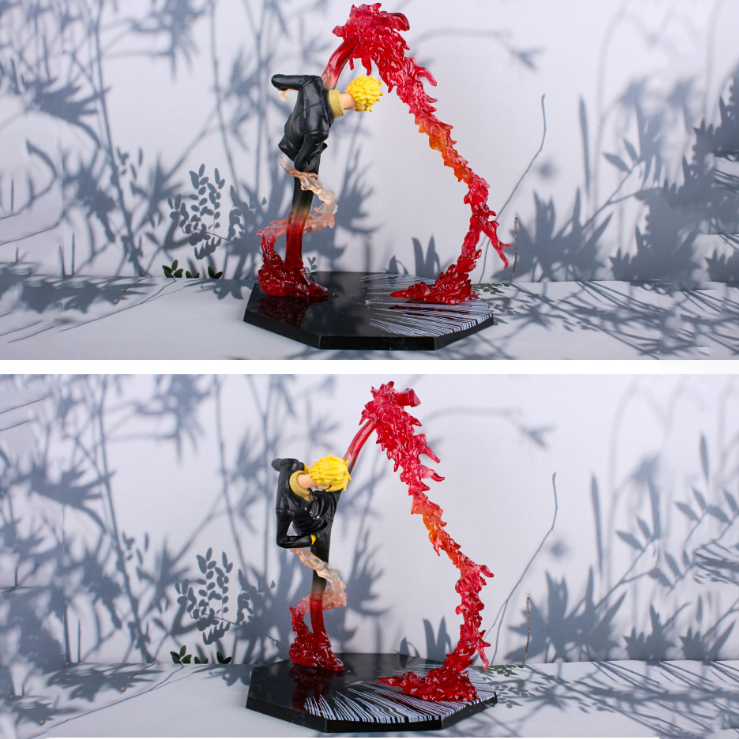 Mô Hình Sanji Hắc Cước 17cm Mô hình One Piece Cao Cấp, Figure Mô Hình Anmie One Piece Luffy Vua Hải Tặc