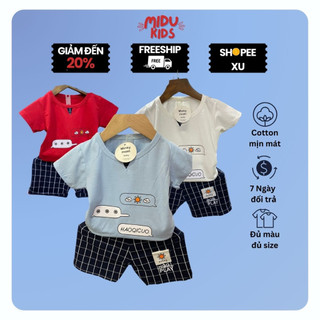 Quần Áo Trẻ Em Cho Bé Trai Chất Cotton Cao Cấp MiDU Kid