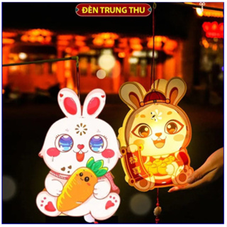 Đèn lồng Trung Thu Có Đèn cho bé ,Lồng đèn trung thu hình thú nhiều màu sắc cho bé hot trend