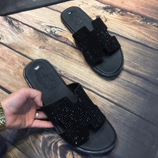 Dép HM Đính Đá , Hàng Đẹp Cao Cấp